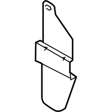 Nissan 62542-6Z500 Splash Guard-Air Duct