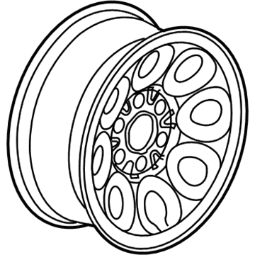 GM 9595246 Spare Wheel