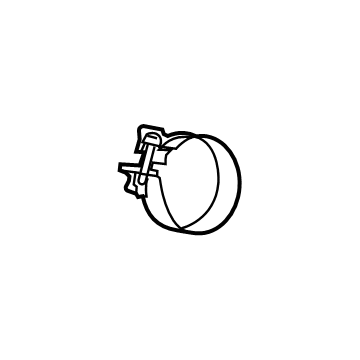 BMW 18-30-7-614-699 Muffler Clamp