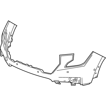 GM 84931968 Bumper Cover