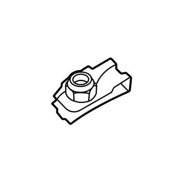 Ford -W718397-S439 Rear Bracket Nut
