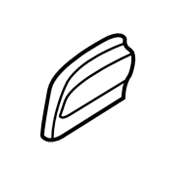 Toyota 72525-16010-S1 Release Handle