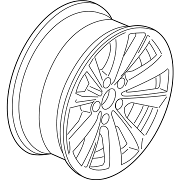 BMW 36-11-6-780-720 Disc Wheel, Light Alloy, Reflex-Silber