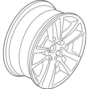 BMW 36-11-6-790-172 Light Alloy Rim