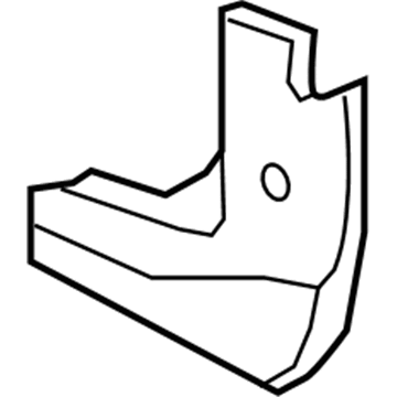 Nissan 78812-4BA0A Mud Guard Set-Rear, Right