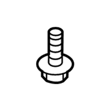 Toyota 90118-WB495 Air Guide Screw