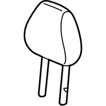 Acura 81340-TYR-L91ZB Headrest (Type E)