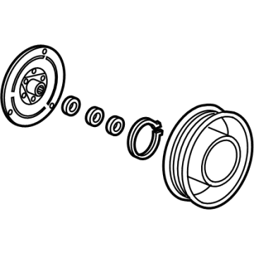 Acura 38900-61A-A01 SET, CLUTCH