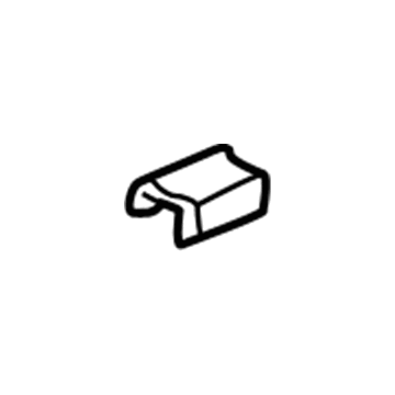 Hyundai 88565-38000-LT Cover-Front Seat Mounting Rear Outer