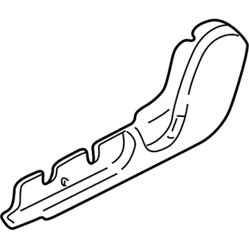 Hyundai 88171-38301-LT Cover-Shield Front Seat, LH