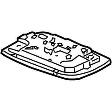 Honda 34252-S5A-003ZP Base (Pearl Ivory)
