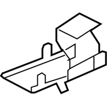 Ford 8M6Z-14A254-A Bottom Panel Bracket