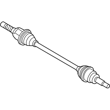Ford DE9Z-4K139-B Axle Assembly