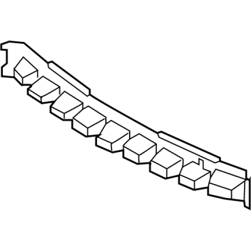 Infiniti 62090-5NA0A Absorber-Energy, Front Bumper
