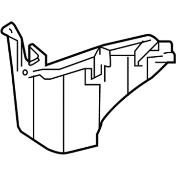 Lexus 58227-76021 Plate, Floor Panel Side