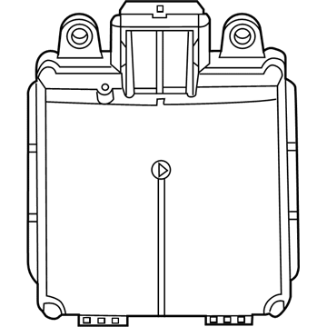 Mopar 68358104AF MODULE-BLIND SPOT DETECTION