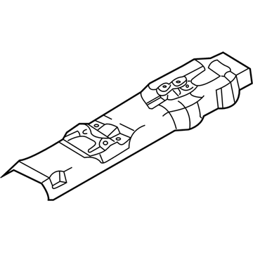 Hyundai 65130-2D000 Reinforcement Assembly-Center Floor