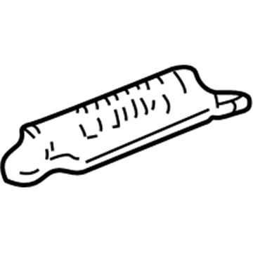 Honda 18181-PR4-A01 Cover (Lower)