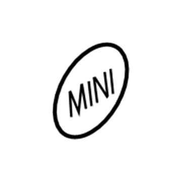 BMW 36-13-6-758-687 Mini Plaque With Adhesive Film