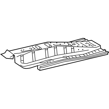 Toyota 58113-12901 Center Panel