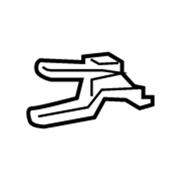 Lexus 57531-12010 Bracket, Front Floor Center Brace, RH