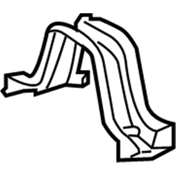 Lexus 58203-12070 Bracket Sub-Assembly, Exhaust Pipe