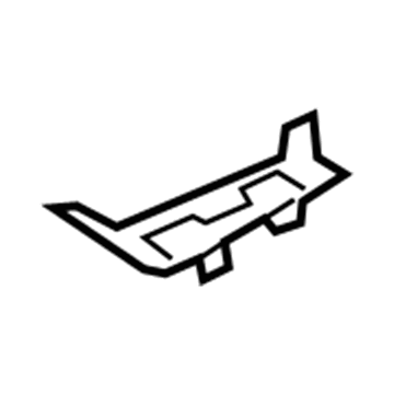Honda 63224-T0G-A01 Separator R, Center P