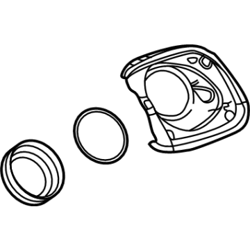 Lexus 77290-11010 Shield Assembly, Fuel Ta