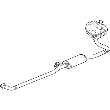 Honda 18307-3D0-A11 MUFFLER, EX