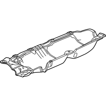 Honda 74603-TLA-A20 CVR, R- MIDDLE FLOOR