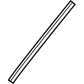 Honda 73129-TF0-000 Rubber D, FR. Windshield Dam