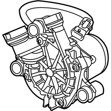 GM 55560133 Air Injection Reactor Pump