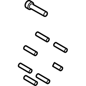 Ford 3C3Z-1107-BA Rotor Wheel Stud