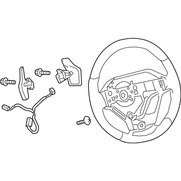 Lexus 45100-53481-C0 Steering Wheel Assembly
