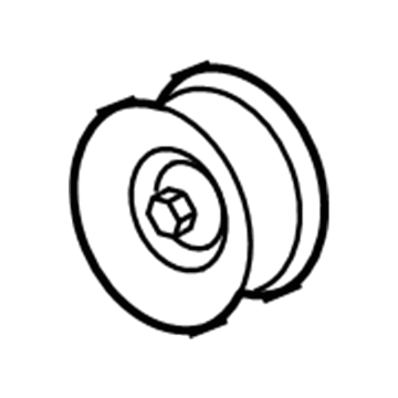 Ford 3C3Z-8678-EB Serpentine Idler Pulley