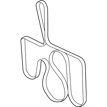 Ford 8C2Z-8620-B Serpentine Belt