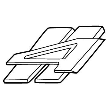 Mopar 68354593AB NAMEPLATE-LIFTGATE