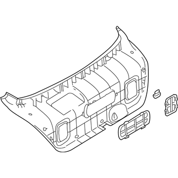 Hyundai 81750-2D200 Panel Assembly-Tail Gate Trim