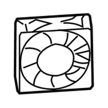 BMW 65-15-6-983-075 Fan
