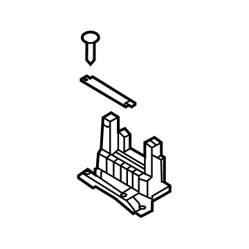 Kia 84635R5500 Bracket Assembly-Floor C