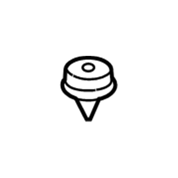BMW 07-14-7-145-753 Clip With Washer, Natur