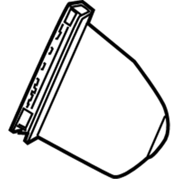 BMW 51-35-9-171-785 Roller Sun Screen, Left