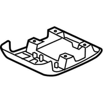 Acura 83251-SEP-A02ZA Bezel, Console (Moon Lake Gray)