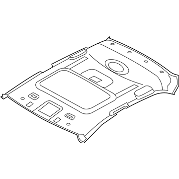 Hyundai 85410-F2080-TTX Headlining Assembly