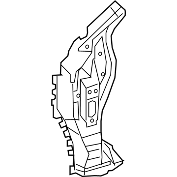 Nissan G6260-9DLMA Brace-Front Pillar RH