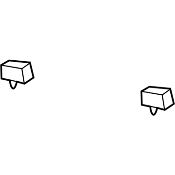 Ford 3L2Z-5406115-BA Glove Box Door Bumper