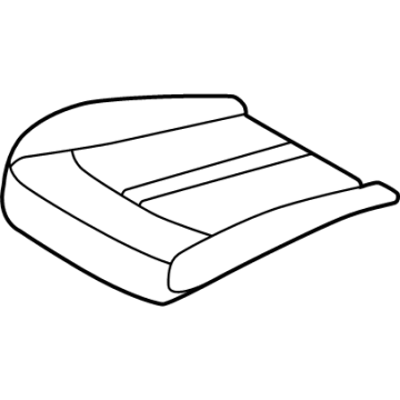 Hyundai 88250-L1310 PAD ASSY-FRONT SEAT CUSHION, RH