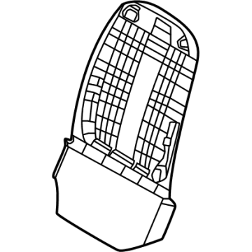 Hyundai 88390-L1300-NNB Map Board Assembly-FRT Seat Back, L