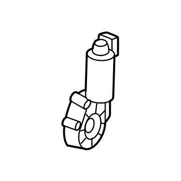 Hyundai 886D2-L1000 RECLINER Motor Assembly, RH