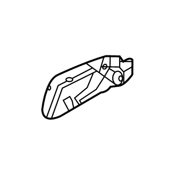 Hyundai 89287-CW000-NNB GARNISH-RR CUSHION, RH LEVER